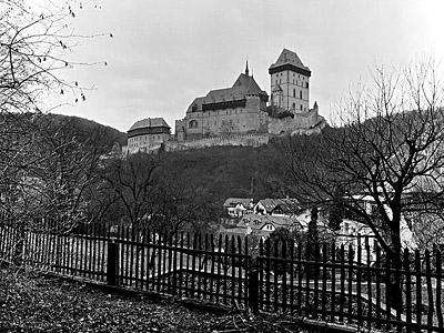 Karlštejn a zahrady