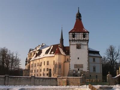 Blatná zámek