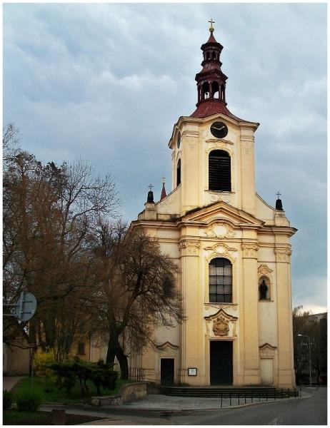 Kostel sv. Václava v Lovosicích.