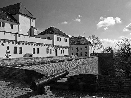 Dělo na hradbách