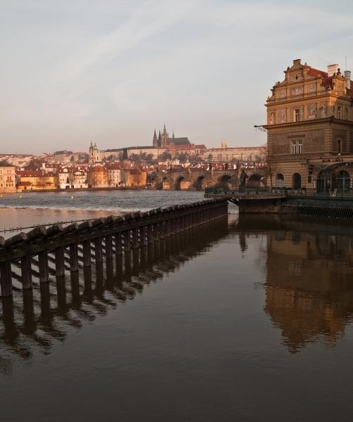Hradčany s Novotného lávkou