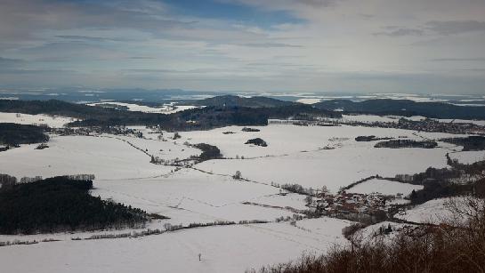 Zima na Chudenicku