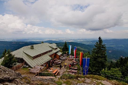 Horská chata na Ostrým