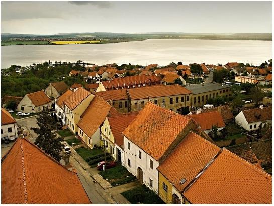 Z věže.