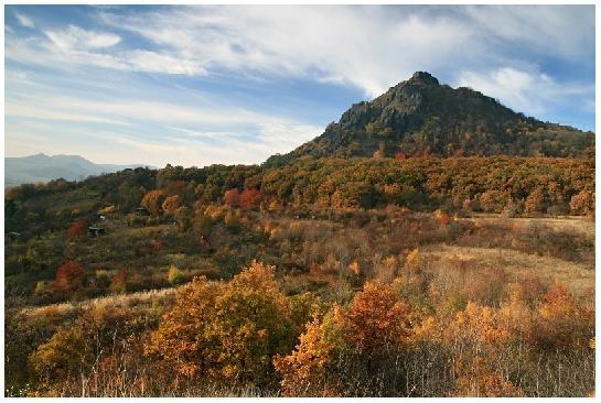 Podzimní barvy pod Košťálovem