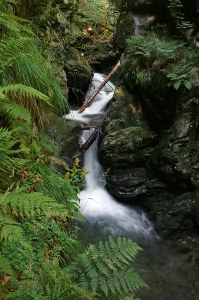 vodopády stříbrného potoka
