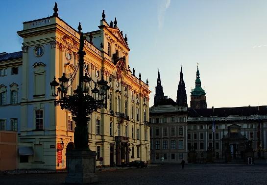 Sv.Vít a Arcibiskupský palác