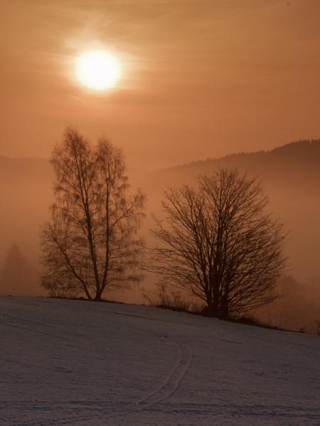 při východu Slunce