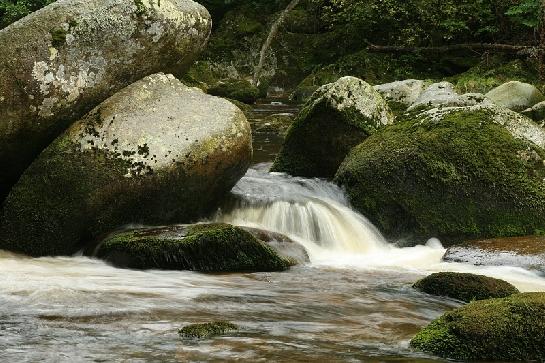 Řeka Vydra na Šumavě