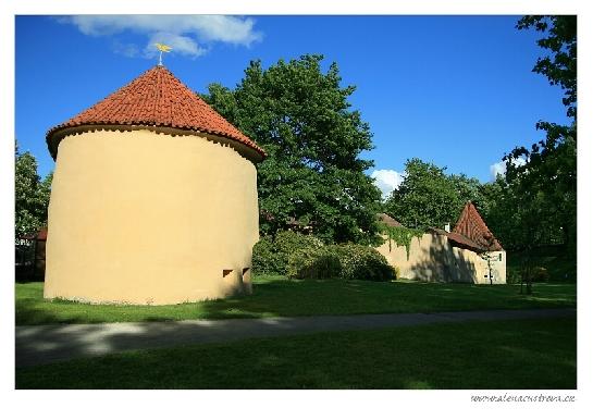 Třeboň  - Katovna, park