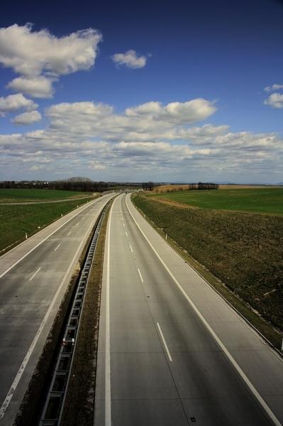 Dálnice u Velkých Albrechtic