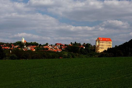 Plumlov zámek a město