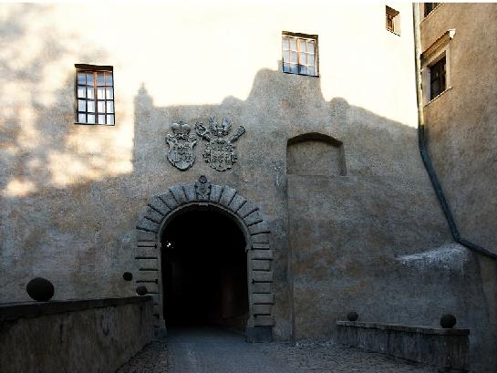 Na krumlovském hradě