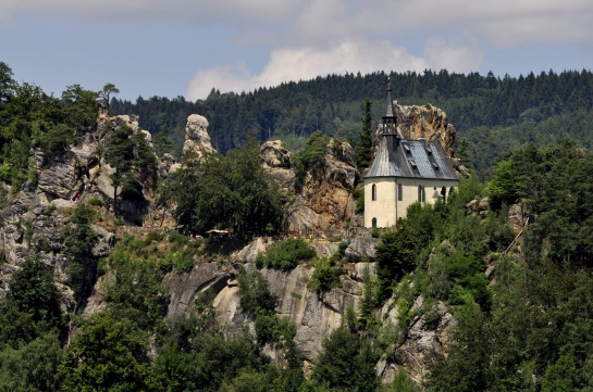 skalní hrad Vranov
