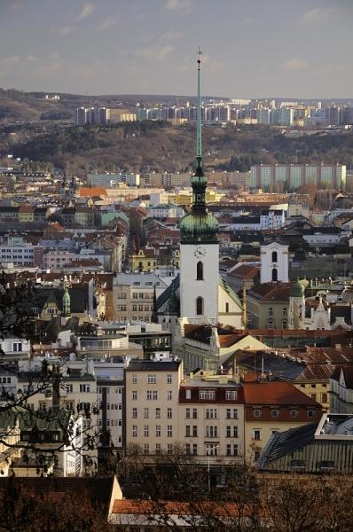 Brno, věž kostela sv. Jakuba