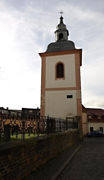 Věž kostela Svatého Vojtěcha