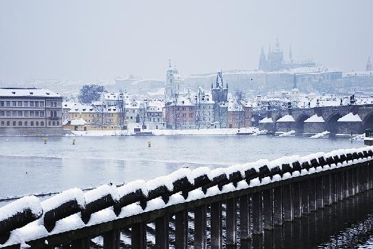 Zima na Vltavě