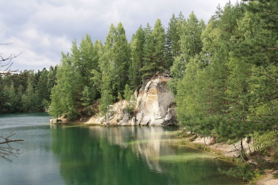 Jezírko - Adršpach