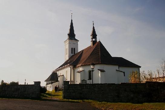 kostel v Borové