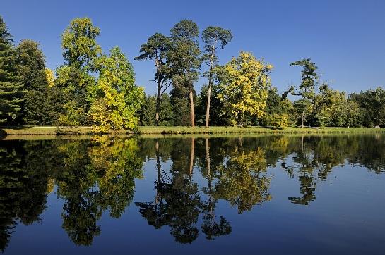 Podzim v parku zámku Lednice