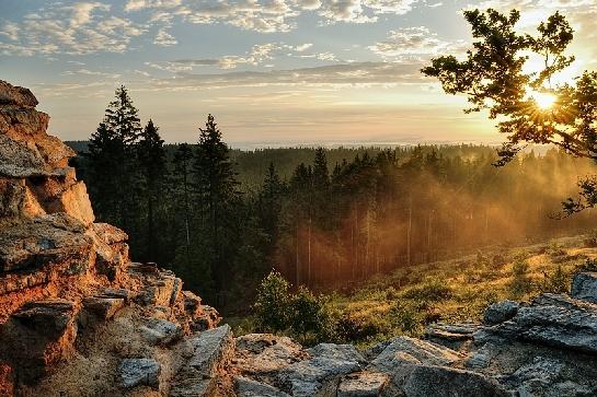 Ráno pod Kašperkem