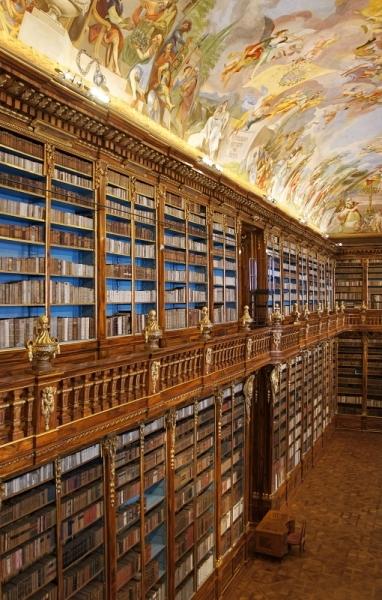 Strahovský klášter - knihovna