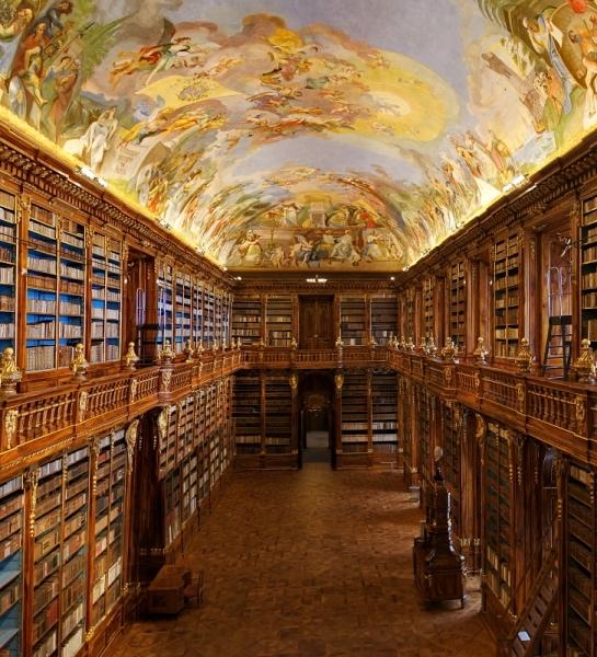 Strahovský klášter - knihovna
