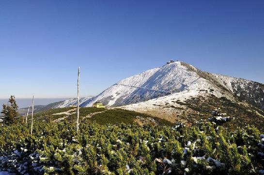 Sněžka 1602m n.m.