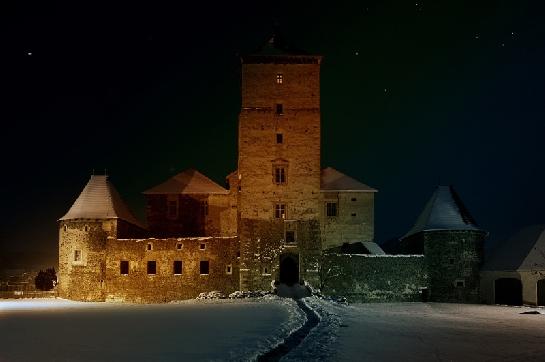 Noční hrad Švihov