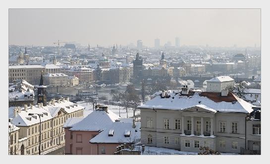 Když v Praze napadne sníh