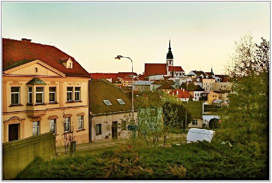 Jindřichův Hradec od polikliniky