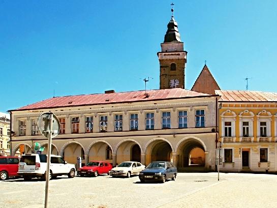 Slavonice - Panský dům, nyní škola