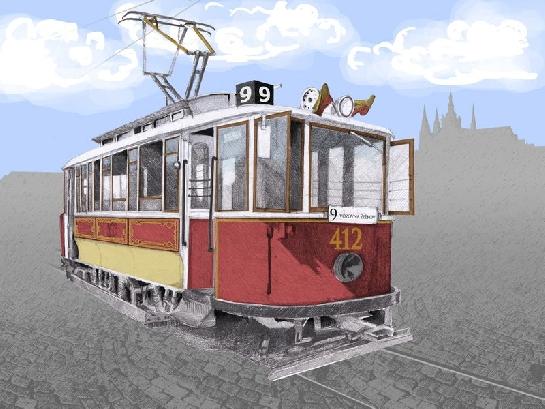 Historická tramvaj