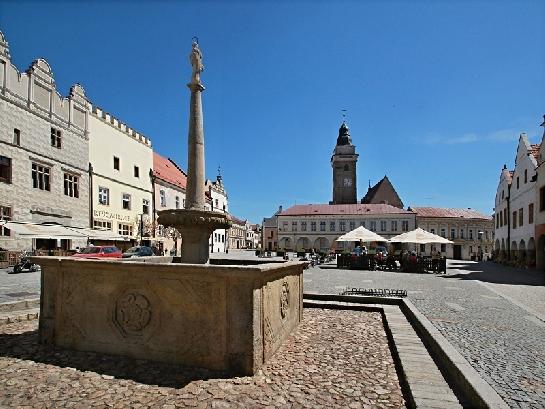 Slavonice - náměstí Míru