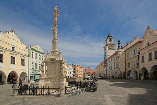 Mariánský sloup v Třeboni