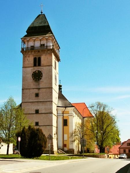Kostel sv. Vavřince v Dačicích