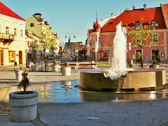 Vodotrysk na Masarykově náměstí