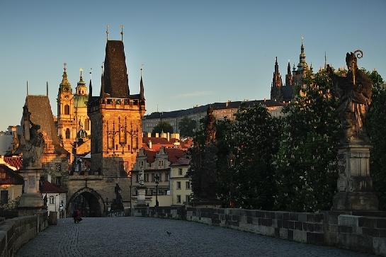 V ranních paprscích