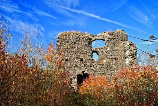 Zřícenina hradu Ronov u Blíževedel