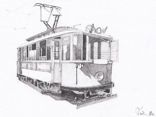 Stará pražská tramvaj