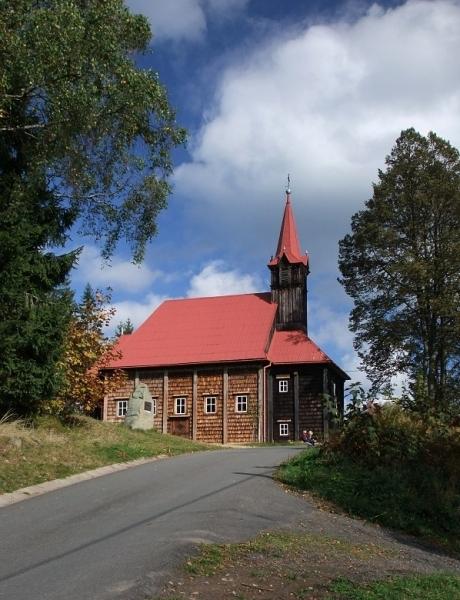 Kostel na Grůni.