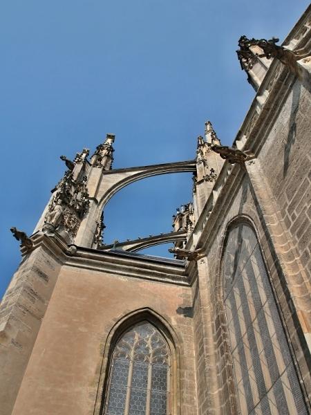 Detail katedrály sv. Barbory