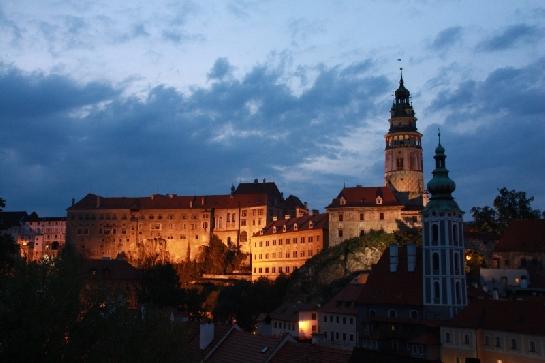 Český Krumlov - večer