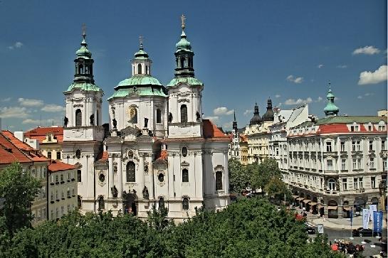 Kostel sv. Mikuláše.