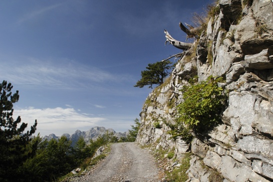 Cestou do národního parku Théty - Albánie