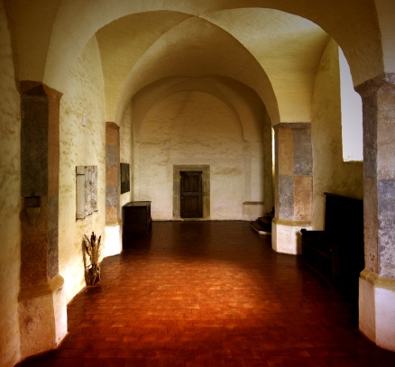 Interier hradu Švihov