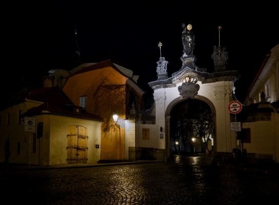 Vstupní brána do Strahovského kláštera