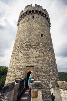 Kokořín - vyhlídková věž