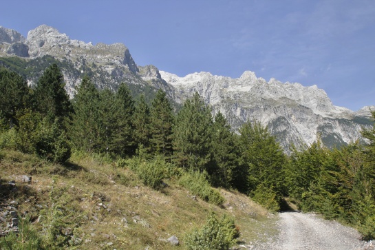 Cestou do národního parku Théty - Albánie