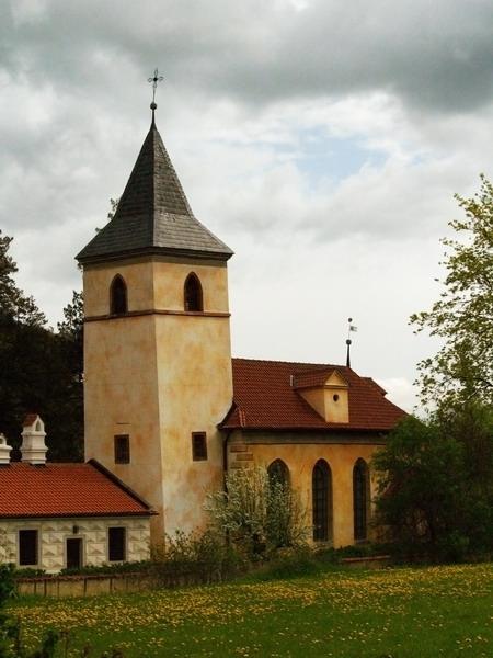 Kostel na zámku Kratochvíle